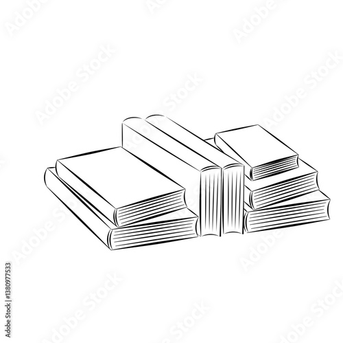 stack of books illustration