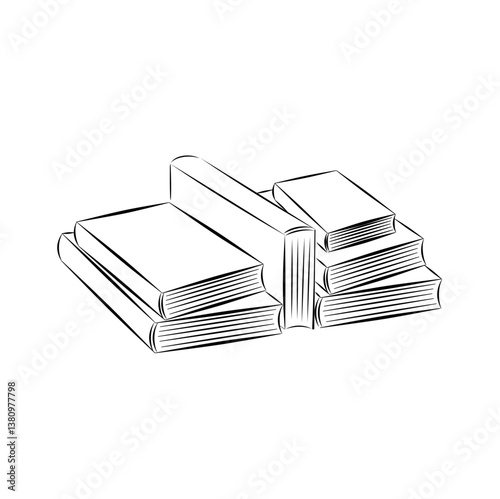 stack of books illustration