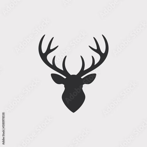 deer head vector