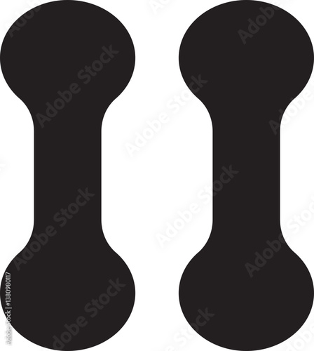 Exercise tool Weight Loss Icon sports equipment, exercise machines