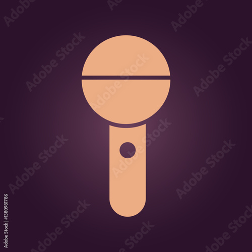 Mic trendy artwork elegant abstract vector illustration colorful valuable design