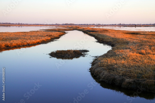 Cheyenne Bottoms National Wildlife Refuge - Sunrise - Great Bend Kansas
