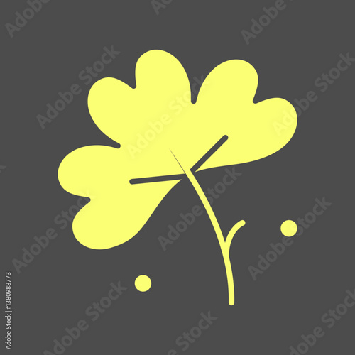 Flower trendy artwork perfect abstract vector illustration colorful valuable design