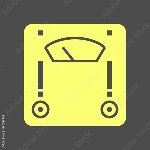 Weighing trendy artwork perfect abstract vector illustration colorful valuable design