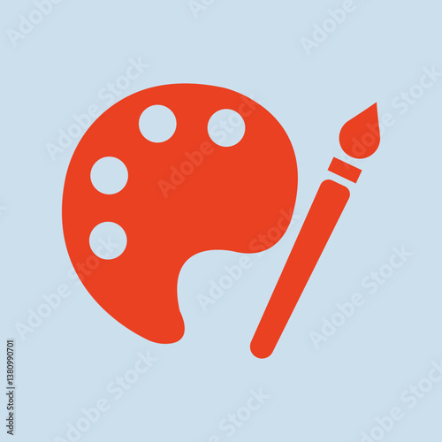 Color palette trendy artwork applicable abstract vector illustration colorful valuable design