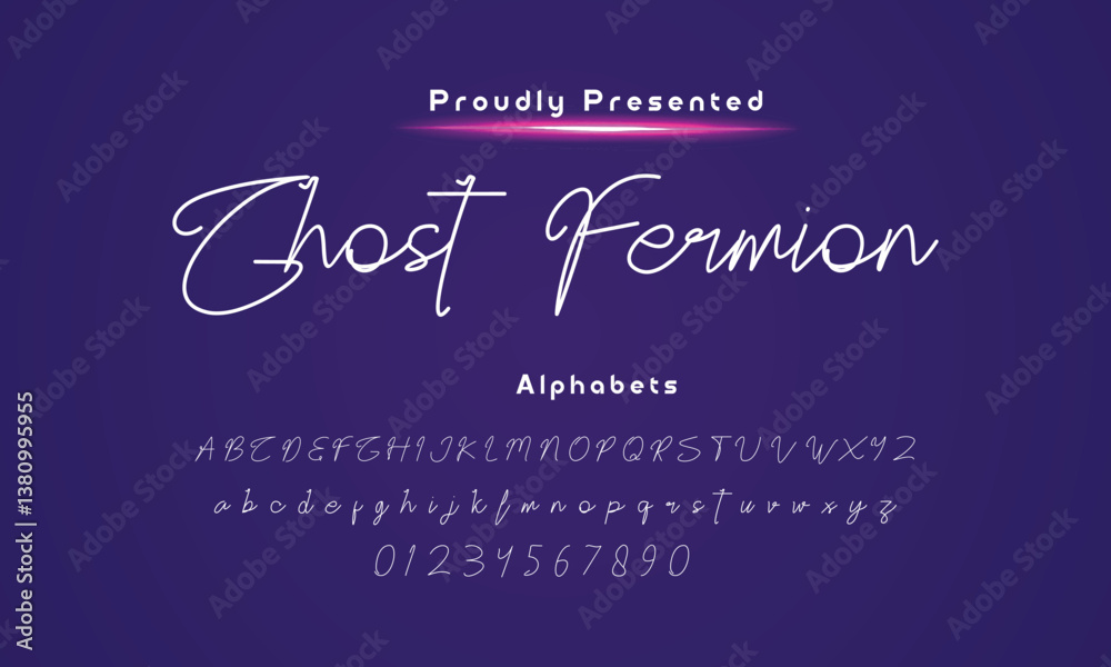 calligraphy script. Vector alphabet calligraphy script. Vector alphabet