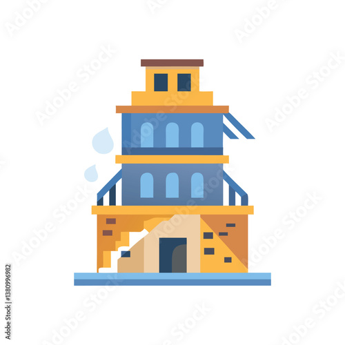  Building Restoration Icon for Repair and Renovation