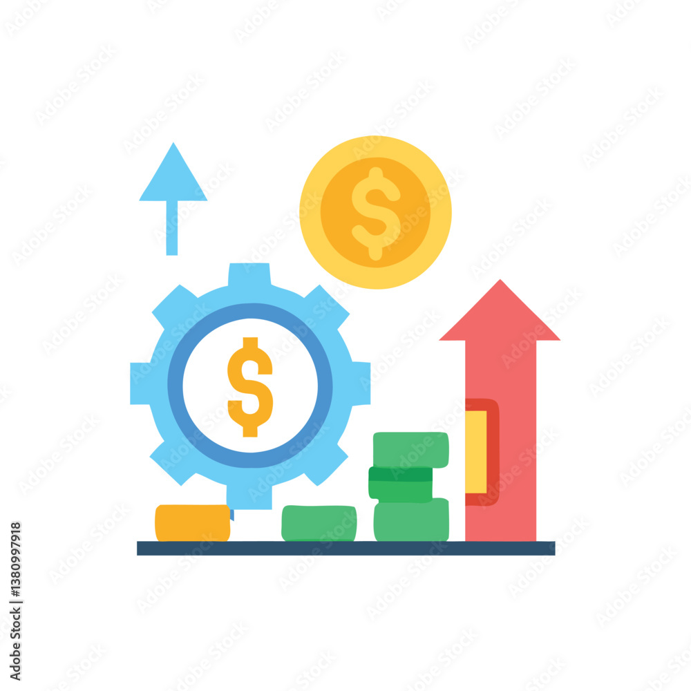 Capital Improvement Icon for Renovation Projects Capital Improvement Icon for Renovation Projects