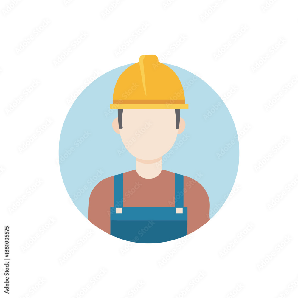  Construction Worker Icon for Operational Safety