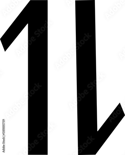 Mobile data Wireless Technology Icon design isolated on transparent background