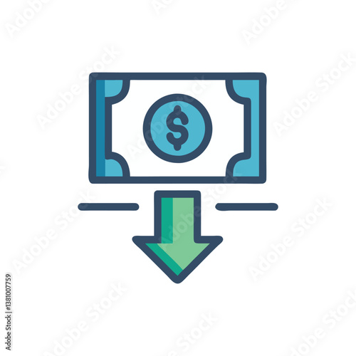  Down Payment Icon for Mortgage Solutions