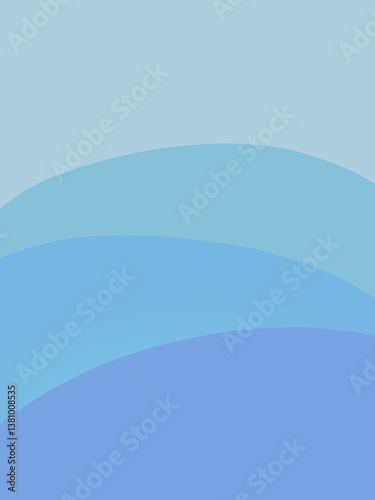 abstract blue wave background