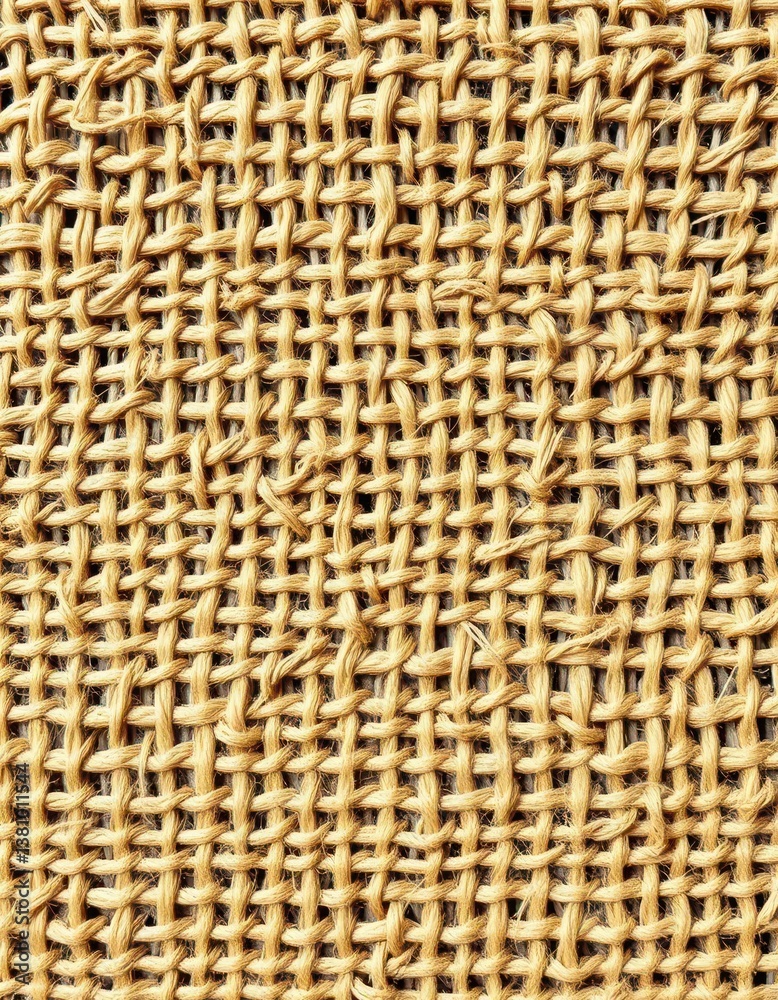 Intricate woven jute texture, earthy tones, rough surface, close-up, abstract, backdrop Intricate woven jute texture, earthy tones, rough surface, close-up, abstract, backdrop