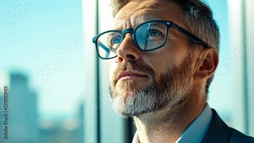 man in glasses