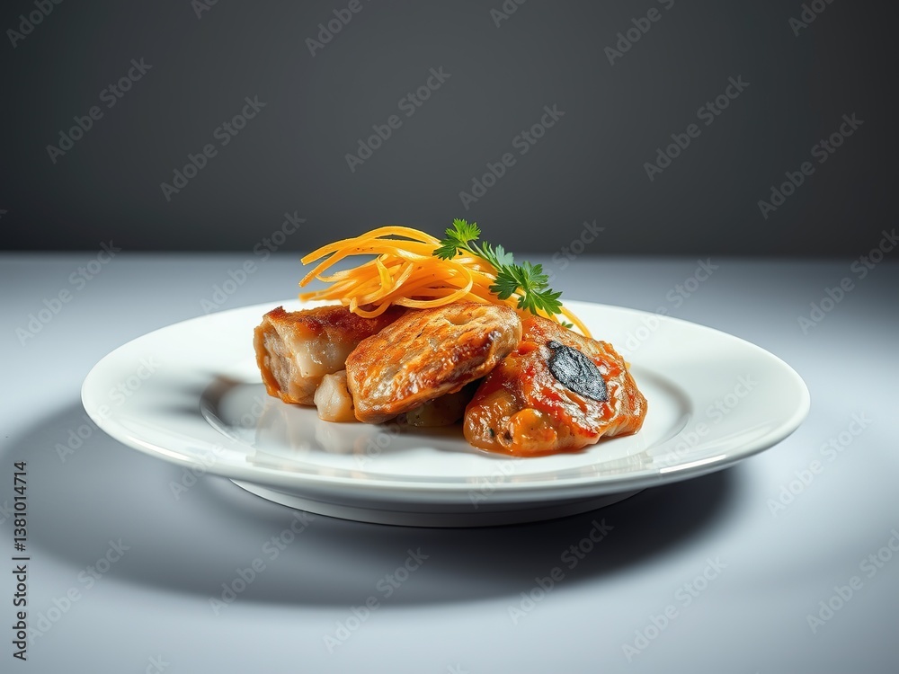 Australian Plate, Clean Design for Restaurant Menu Australian Plate, Clean Design for Restaurant Menu
