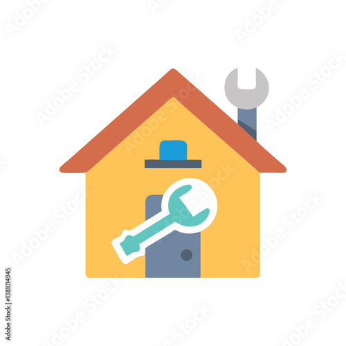  House Maintenance Icon for Upkeep