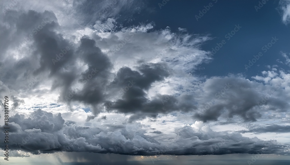 beautiful grey clouds background majestic grey clouds panorama over horizon beautiful grey clouds background majestic grey clouds panorama over horizon