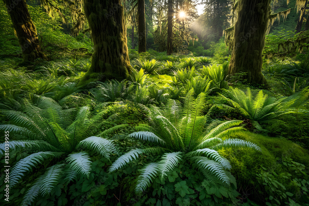 Emerald Symphony: Nature's Tapestry of Lush Greenery and Whispering Breezes in Verdant Paradise Emerald Symphony: Nature's Tapestry of Lush Greenery and Whispering Breezes in Verdant Paradise