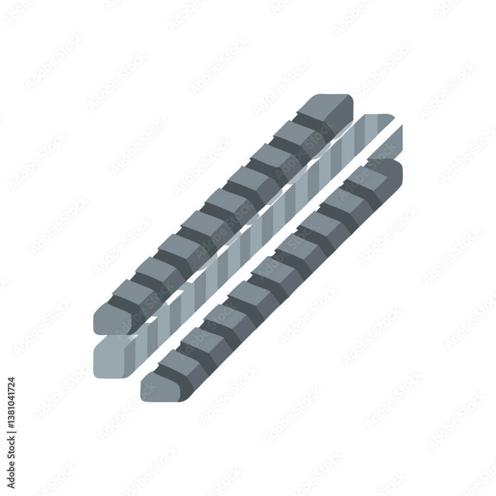 Rebar Icon for Structural Support Rebar Icon for Structural Support