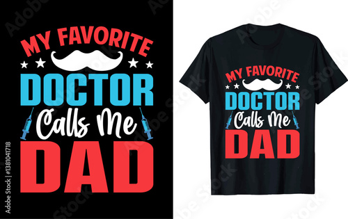 Father's Day t-shirt design, vector illustration,  Father's Day design, silhouette style.
