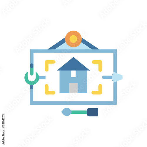  Renovation Strategy Icon for Project Management