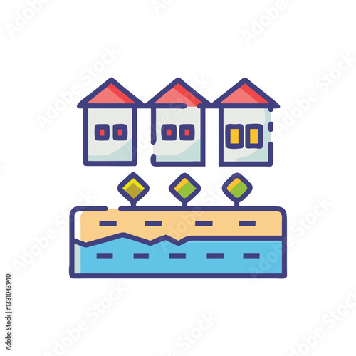  Residential Lot Development Icon for Planning