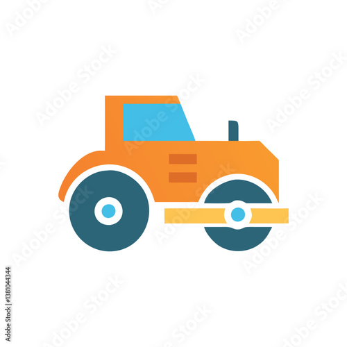  Icon of Roller for Road Construction