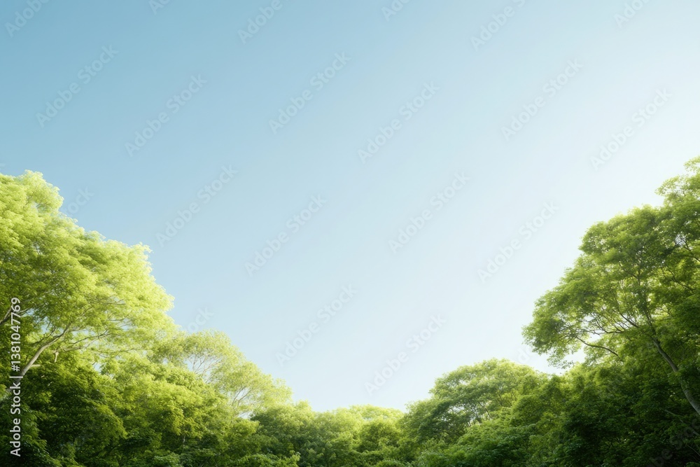serene landscape showcasing greenery and towering trees symbolizing earth natural beauty and vitality serene landscape showcasing greenery and towering trees symbolizing earth natural beauty and vitality