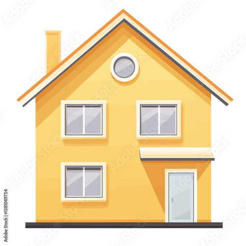 vector illustration of a house