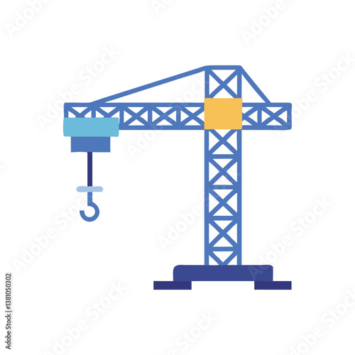  Icon of Tower Crane for Lifting