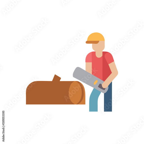 Stylish Wood Cutter Graphic for Designers