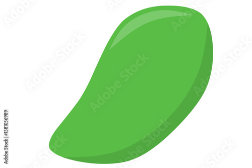 vector illustration of a mango, Fruit