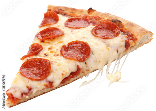 pizza isolated on transparent background
