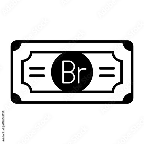 Ethiopian Birr Note Icon