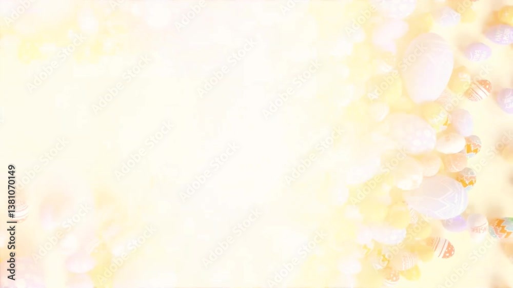 Happy Easter text and green screen chroma key composition for easter design. Elegant Easter eggs on an yellow background. Flat lay, top view, copy space. Happy Easter text and green screen chroma key composition for easter design. Elegant Easter eggs on an yellow background. Flat lay, top view, copy space.