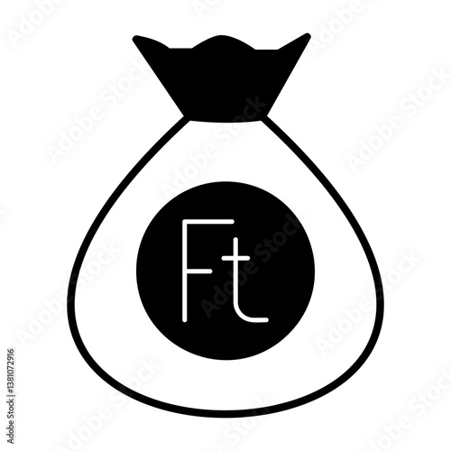 Hungarian Forint Note Icon