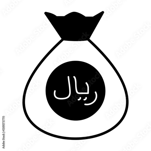 Saudi Riyal Note Icon