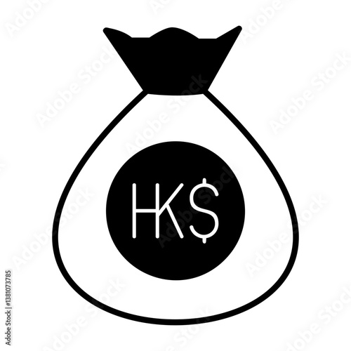 Hong Kong Dollar Note Icon