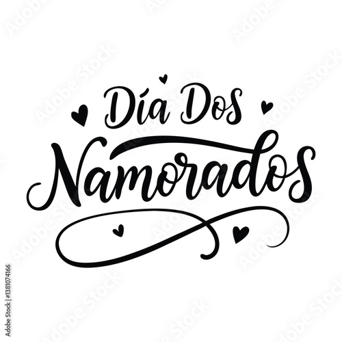 Dia dos Namorados Calligraphy 