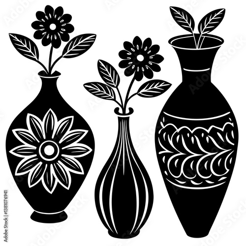 vase with flowers