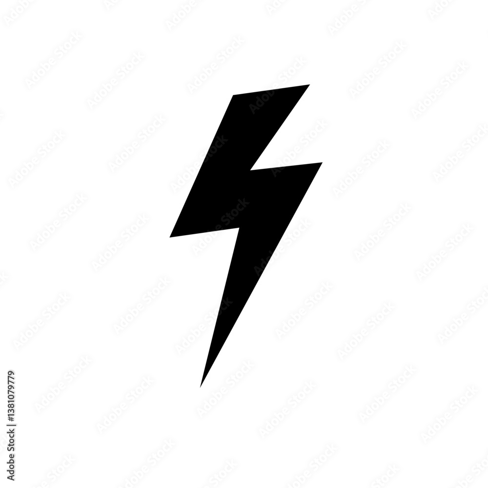 lightning bolt silhouette lightning bolt silhouette