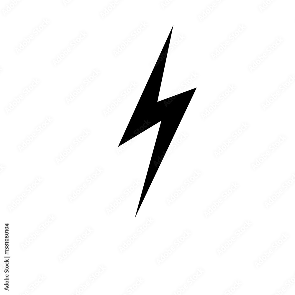 lightning bolt silhouette lightning bolt silhouette