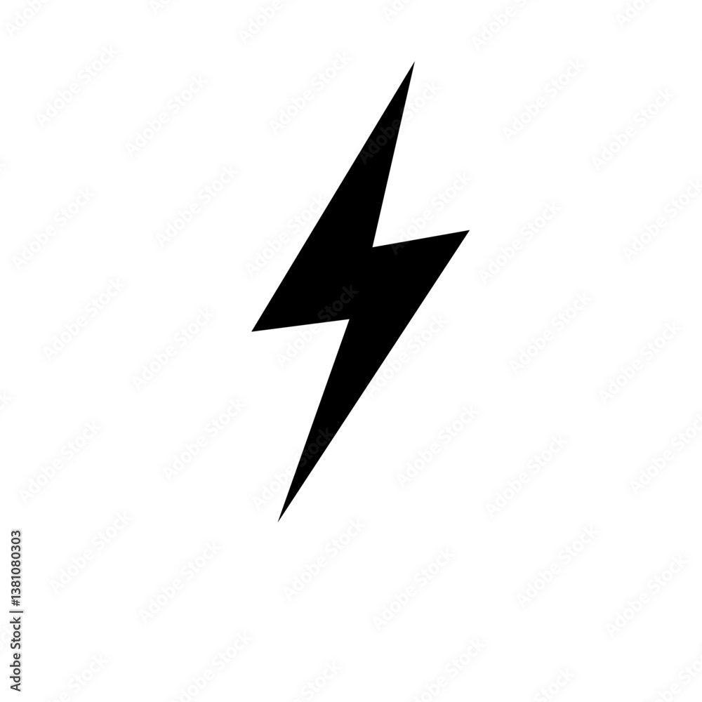 lightning bolt silhouette lightning bolt silhouette