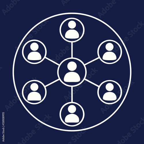 social network concept