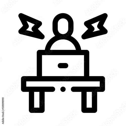 workload line icon