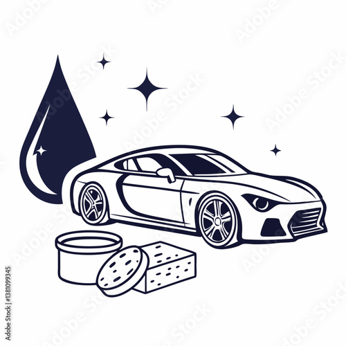 vector illustration of a car