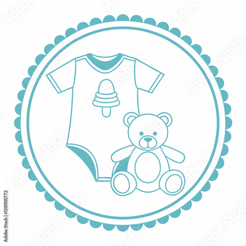 baby boy arrival announcement card