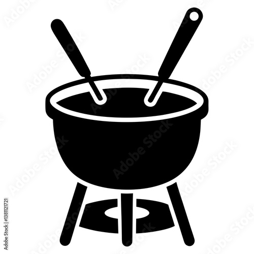 cooking pot on the stove