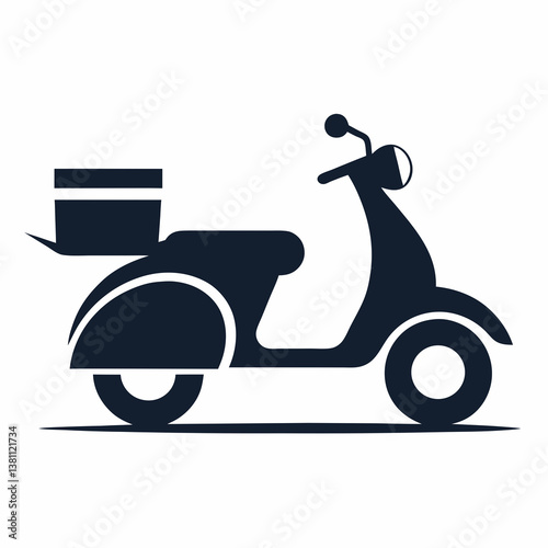 scooter vector illustration