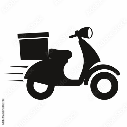 scooter vector illustration